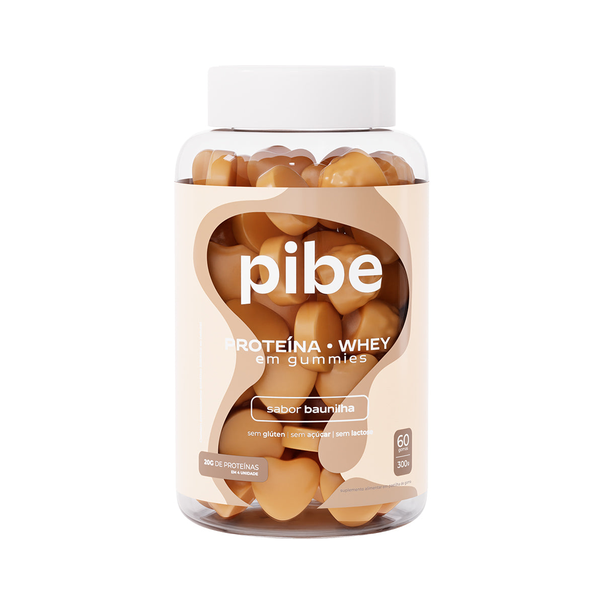 Whey em Gummies - Baunilha (60 gomas)