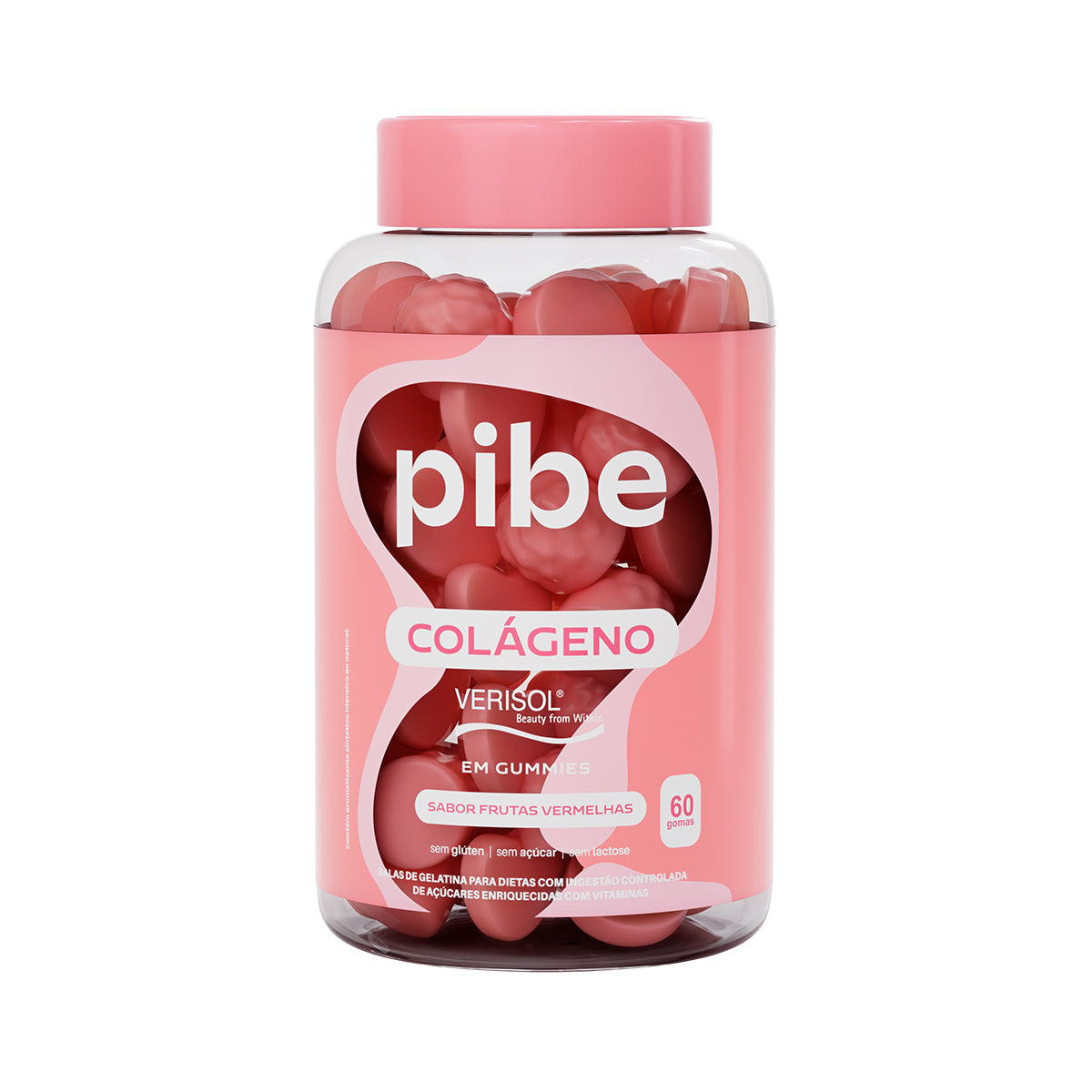 Colágeno em gummies - Frutas Vermelhas (60 gomas)