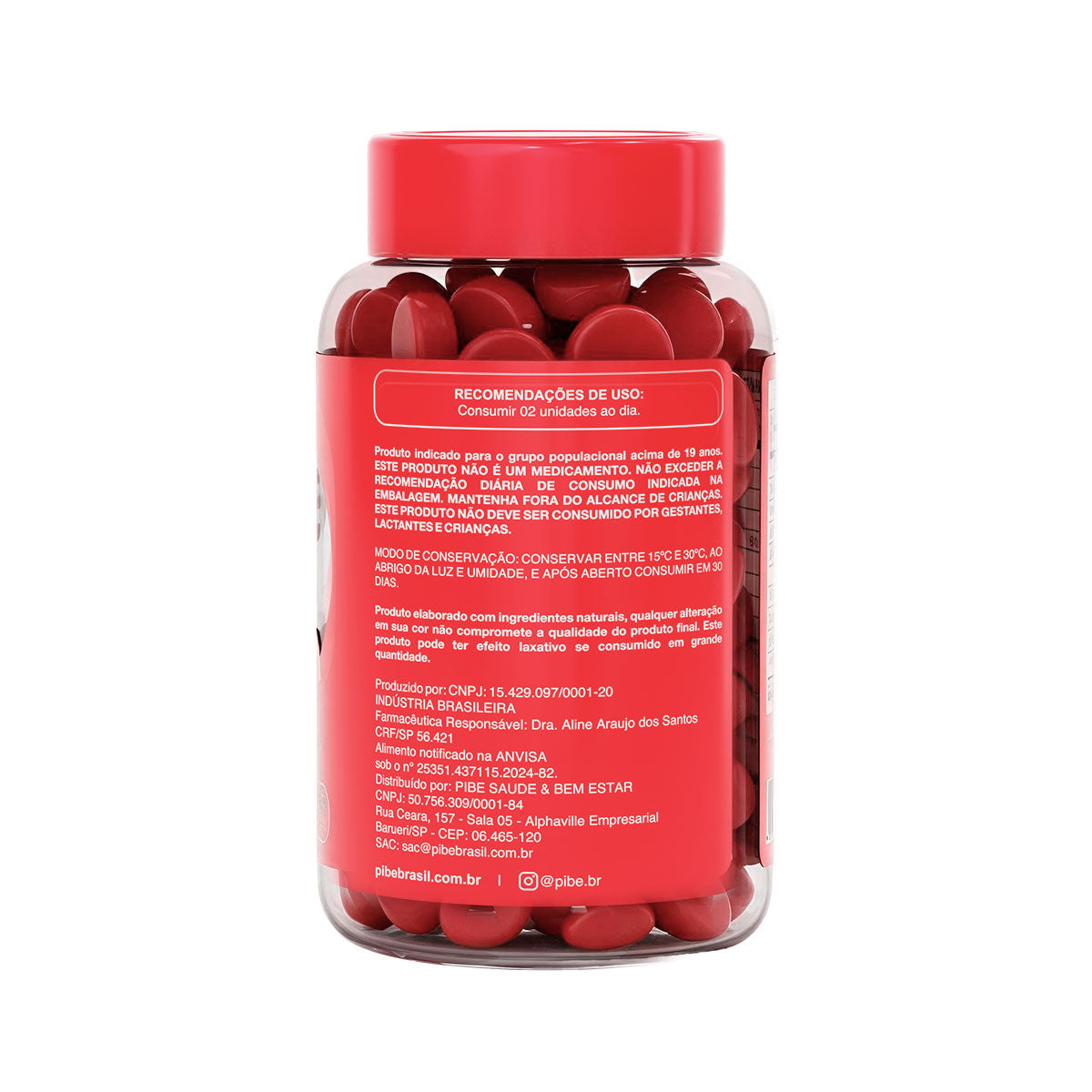 Creatina em gummies - Melancia (60 gomas)