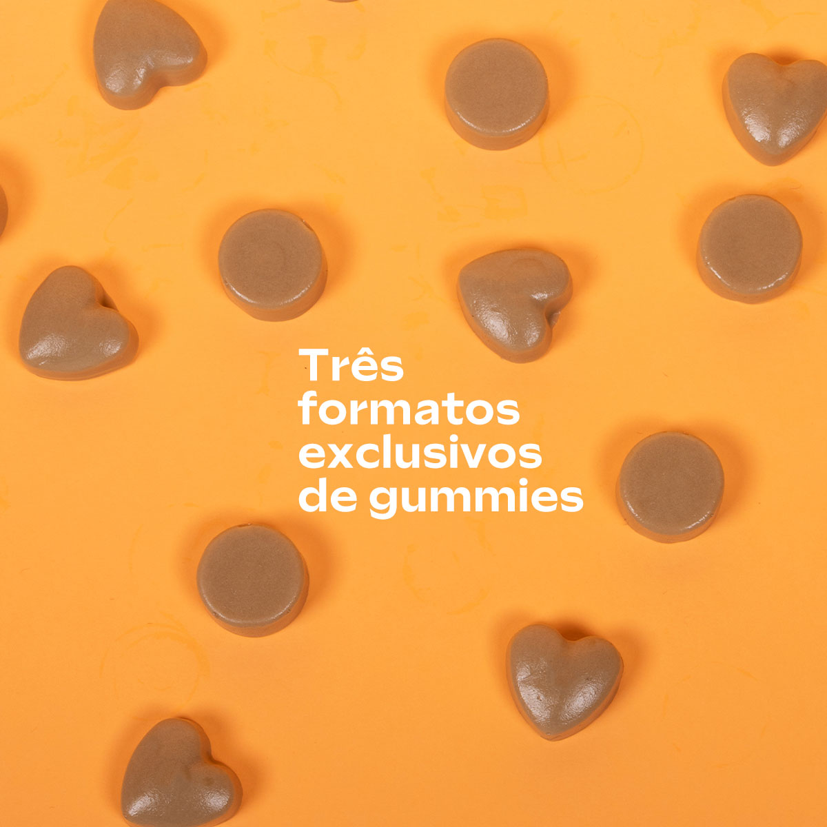 Creatina em gummies - Café (30 gomas)