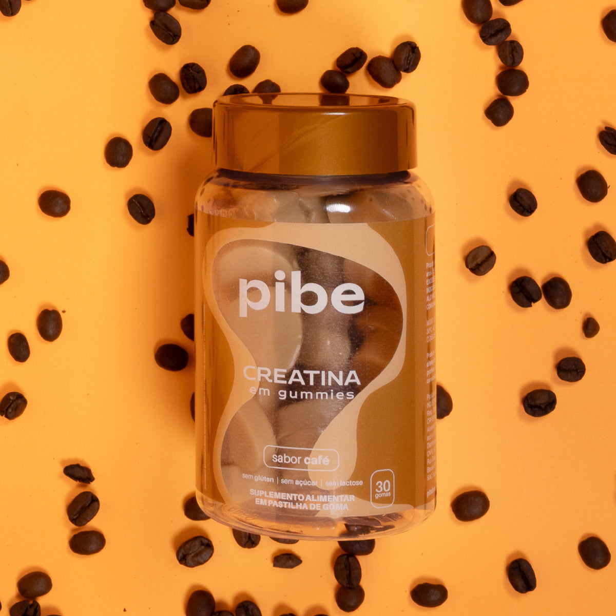 Creatina em gummies - Café (30 gomas)