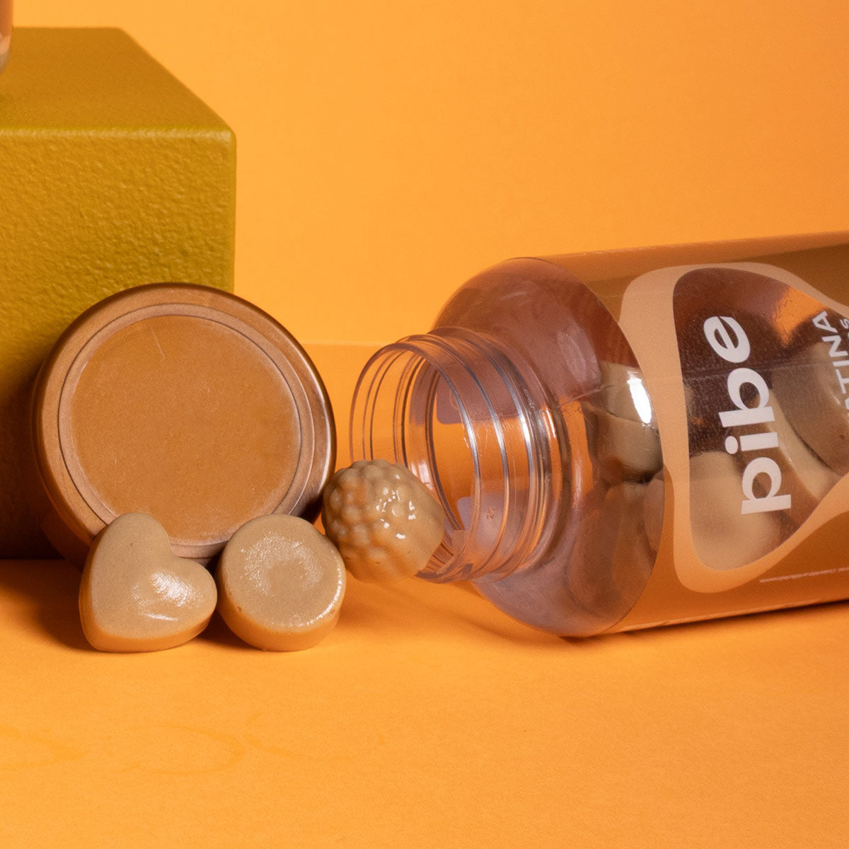 Kit Creatina em Gummies - Sabor Café e Chocolate Belga - 30 Gomas