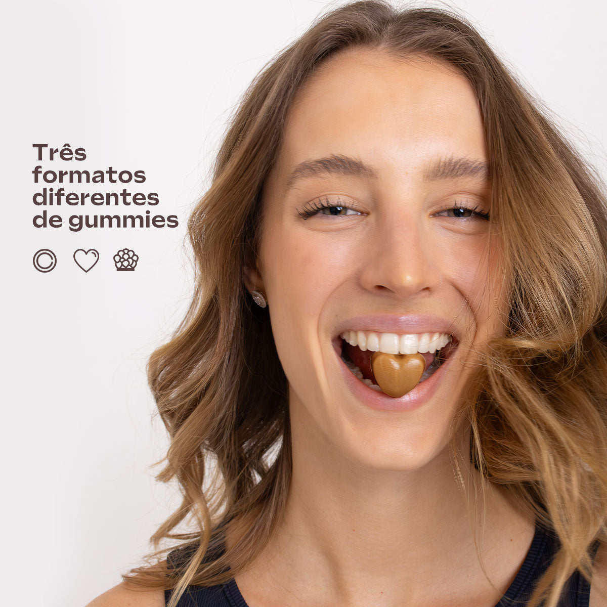 Creatina em gummies - Chocolate Belga (30 gomas)