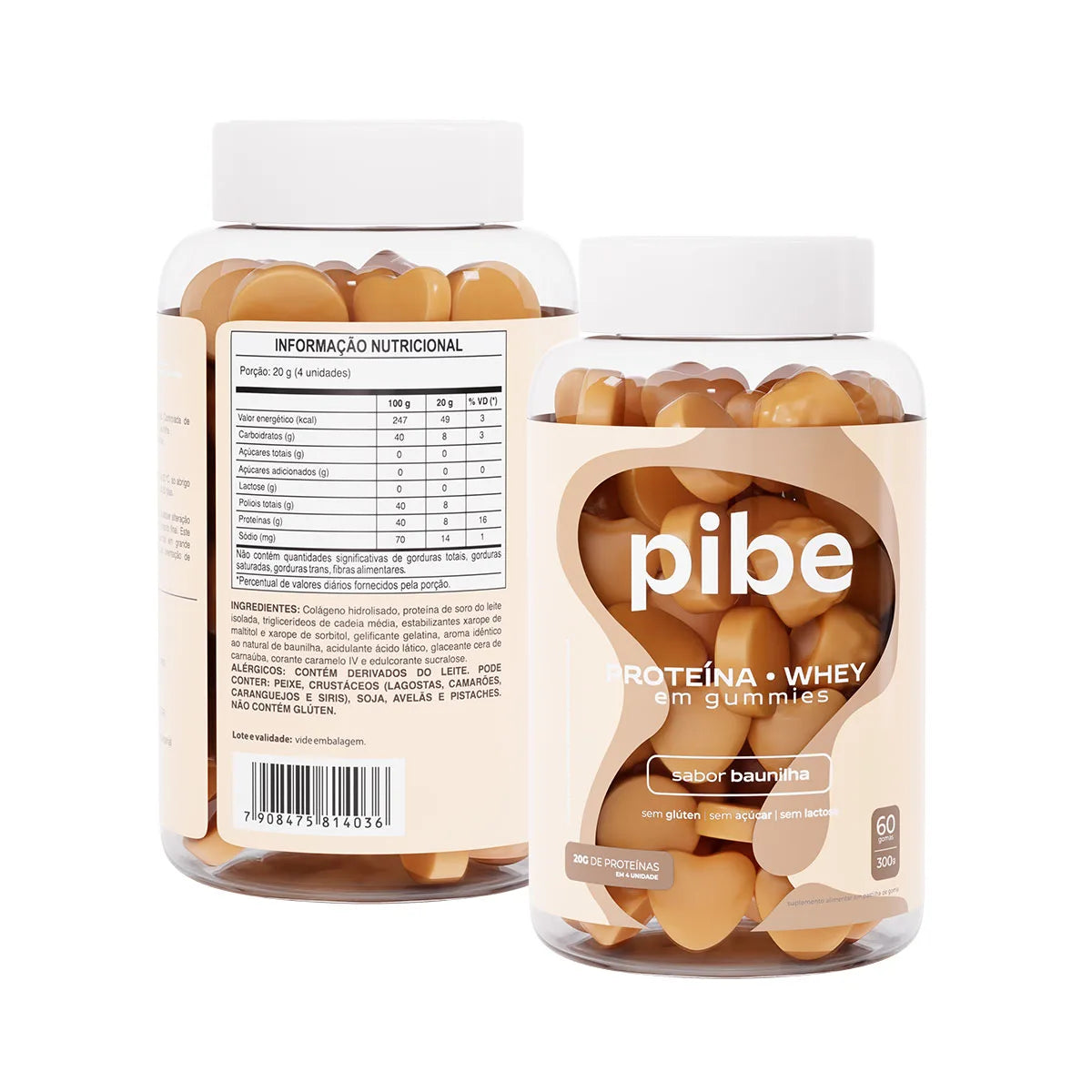 Creatina de Tutti Frutti (60 gomas) + Whey