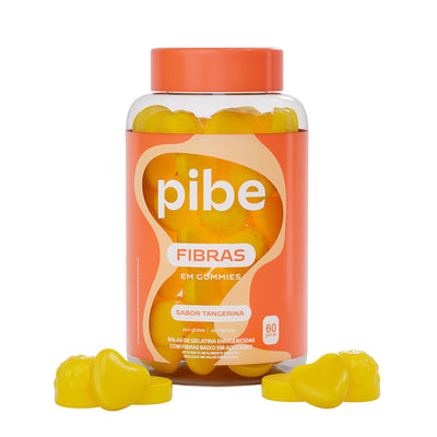 Fibras em gummies - Tangerina