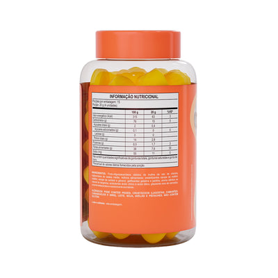 Fibras em gummies - Tangerina
