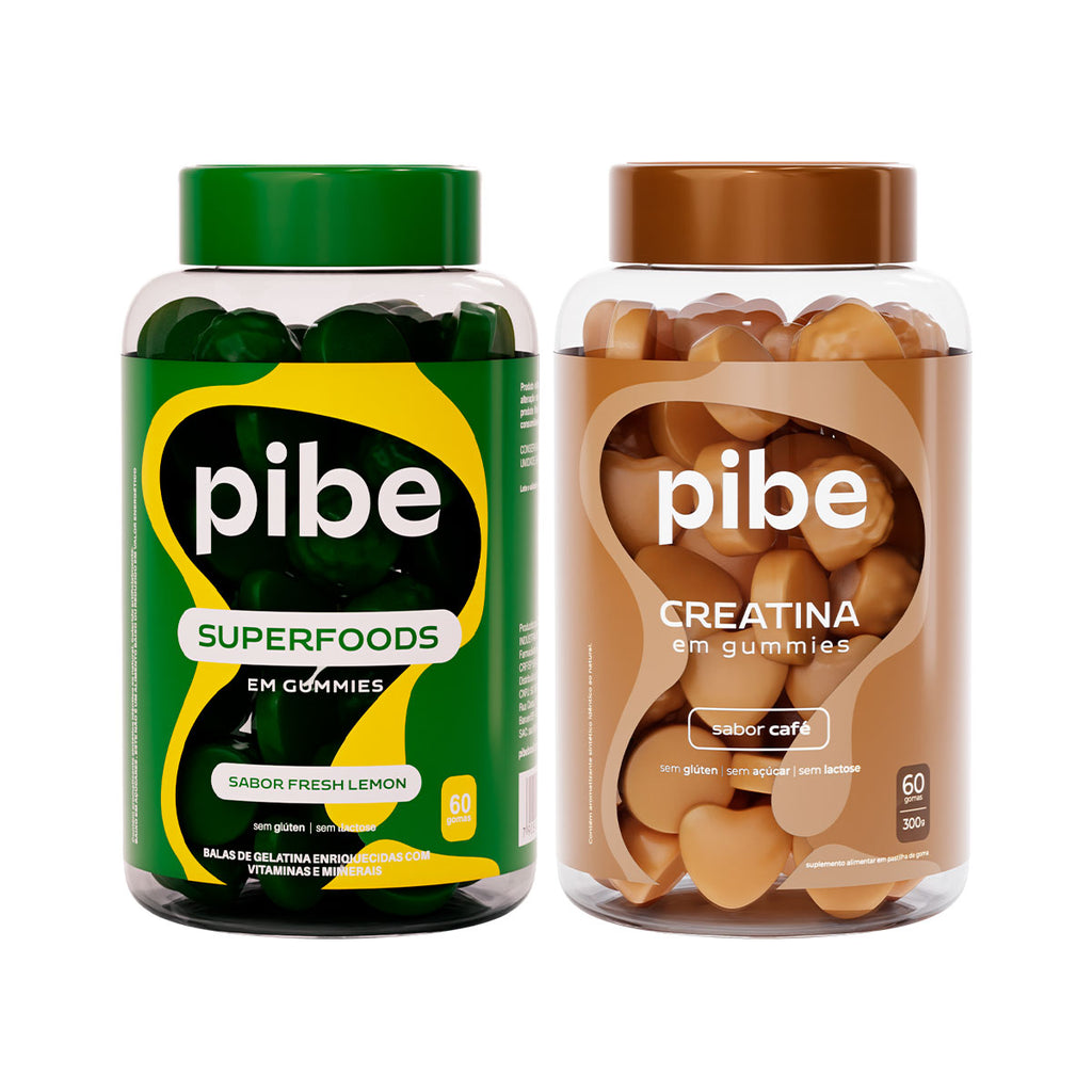 Kit GLP1 - Creatina café 60G+ Superfoods 60G