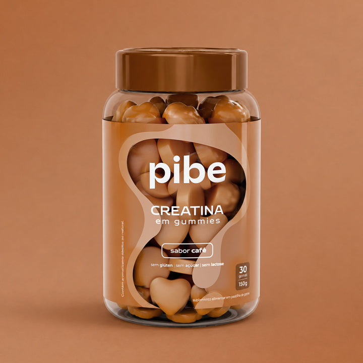 Creatina em gummies - Café - 30G