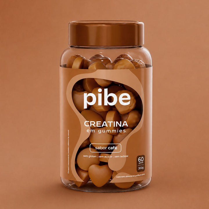 Creatina em gummies - Café - 60G