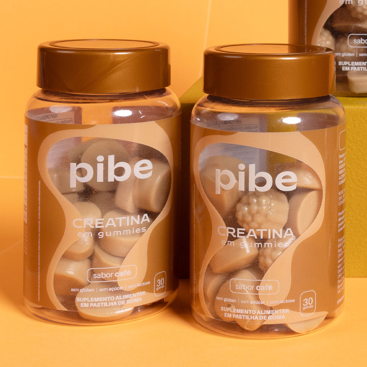 Creatina em gummies - Café (30 gomas)