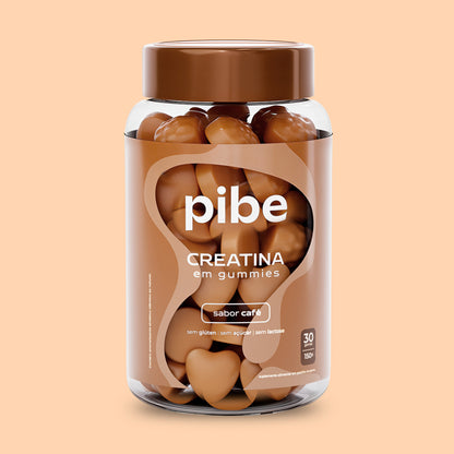 Creatina em gummies - Café (30 gomas)