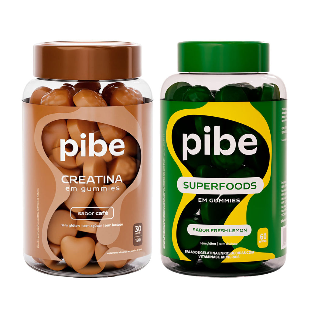Kit GLP1 - Creatina Café 30G + Superfoods 60G