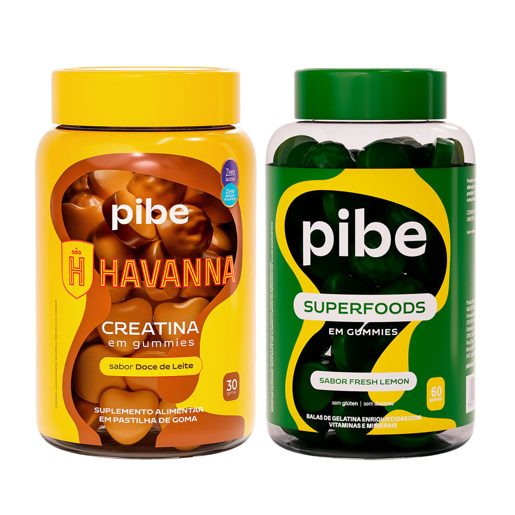 Kit GLP1 - Creatina Havanna 30G + Superfoods 60G