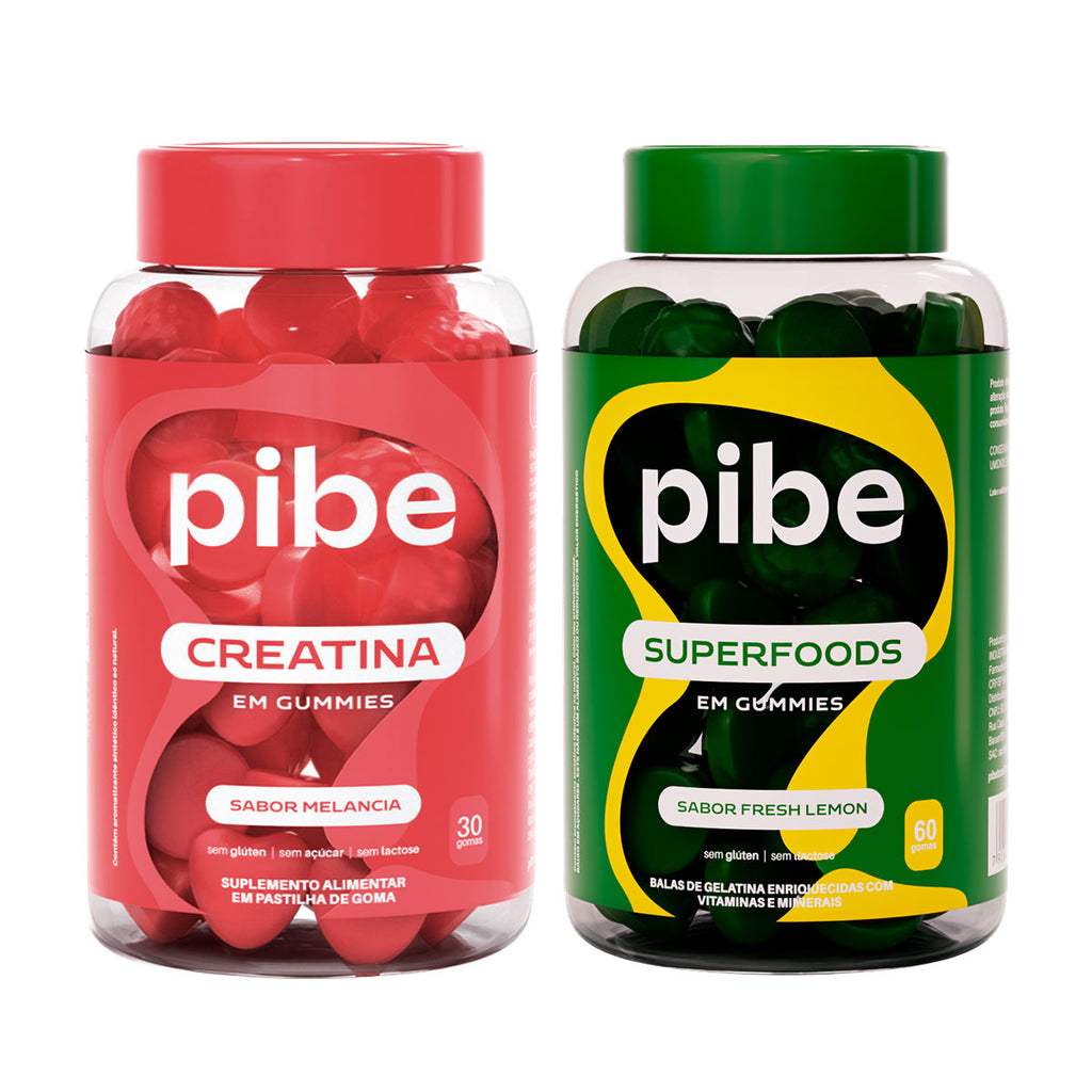 Kit GLP1 - Creatina Melancia 30G + Superfoods 60G