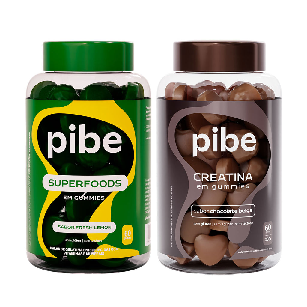 Kit GLP1 - Creatina café 60G+ Superfoods 60G