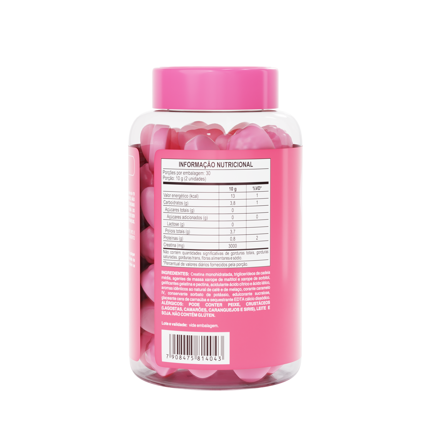 Creatina em gummies - Tutti Frutti (60 gomas)