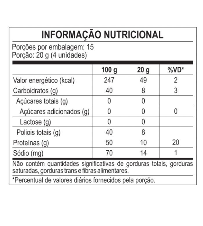 Tabela Nutricional