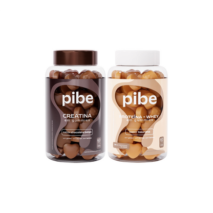 Creatina de Chocolate (60 gomas) + Whey