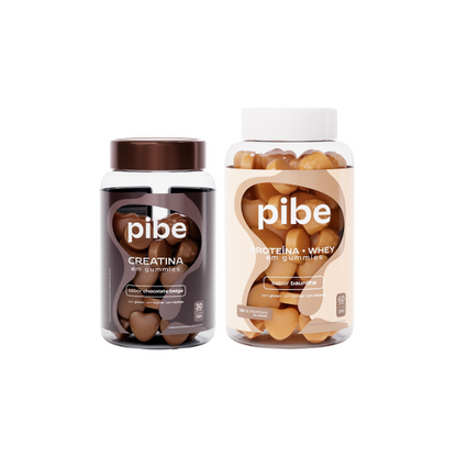 Creatina de Chocolate (30 gomas) + Whey