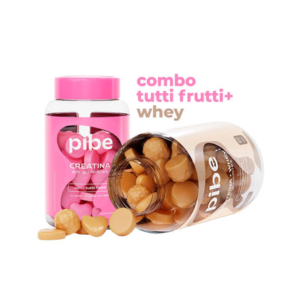 Creatina de Tutti Frutti (30 gomas) + Whey