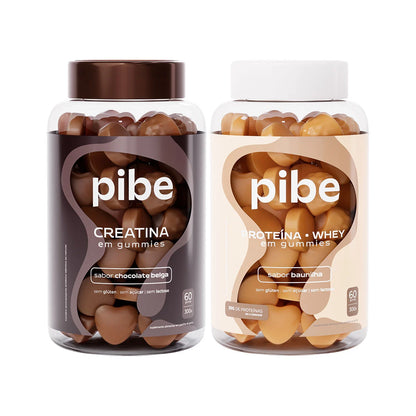 Creatina de Chocolate (60 gomas) + Whey