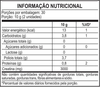 informacoes nutricionais