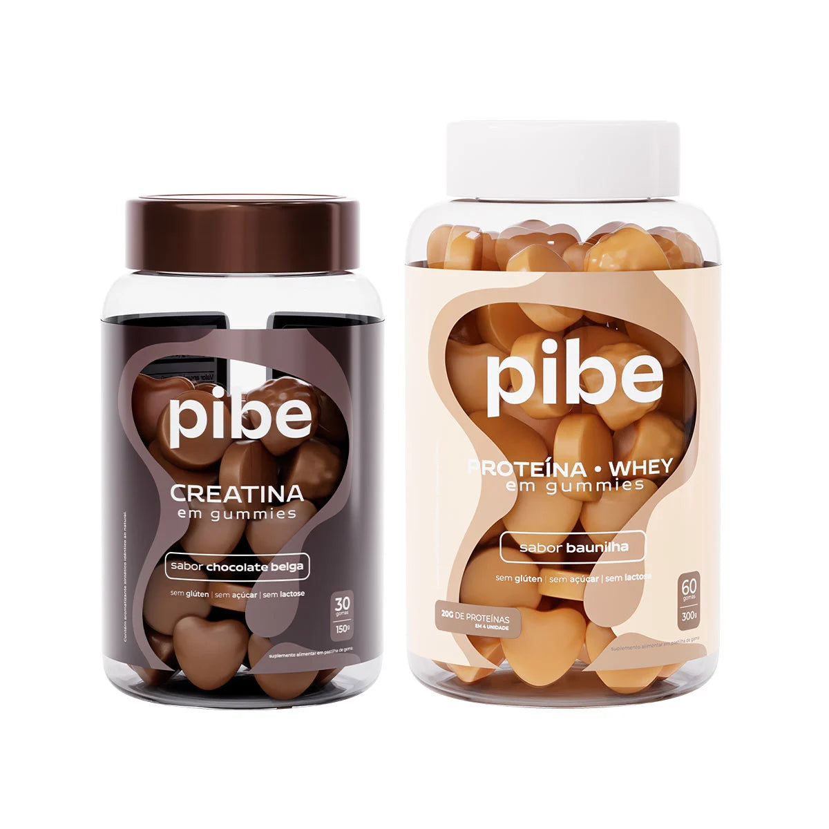 Creatina de Chocolate (30 gomas) + Whey