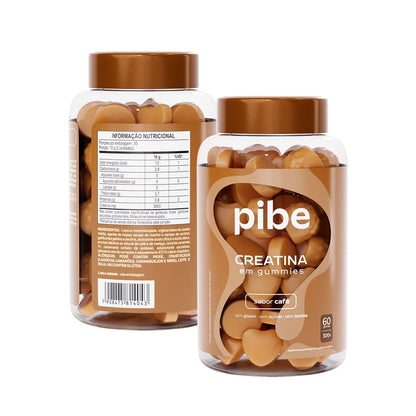 Creatina de Tutti Frutti (60 gomas) + Café (60 gomas) + Whey