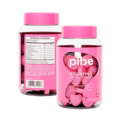 Creatina de Tutti Frutti (30 gomas) + Café (30 gomas) + Whey