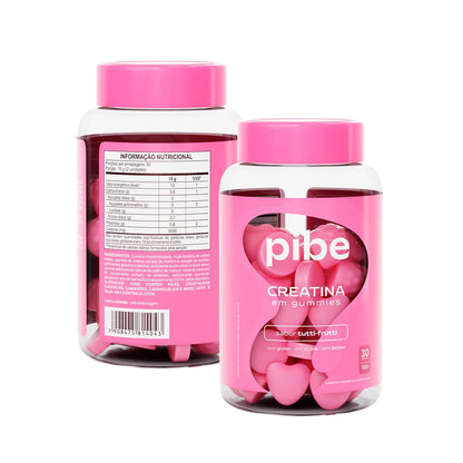 Creatina de Chocolate (30 gomas) + Tutti Frutti (30 gomas) + Whey